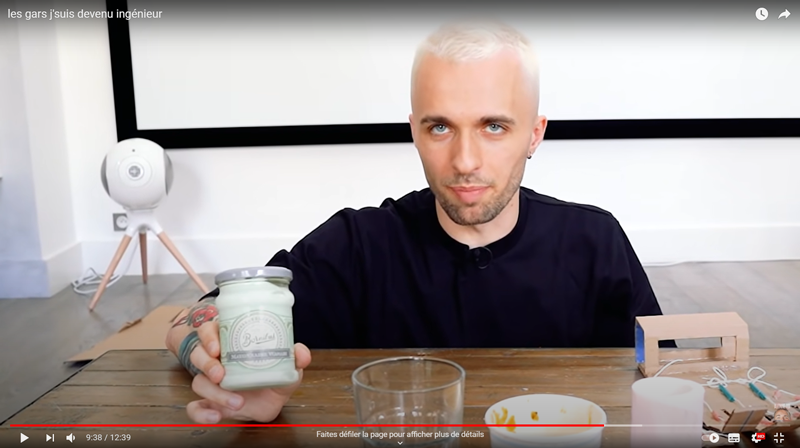 Squeezie Mayonnaise wasabi