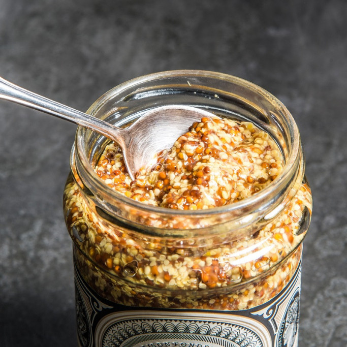 La maison française bornibus moutarde à l'ancienne