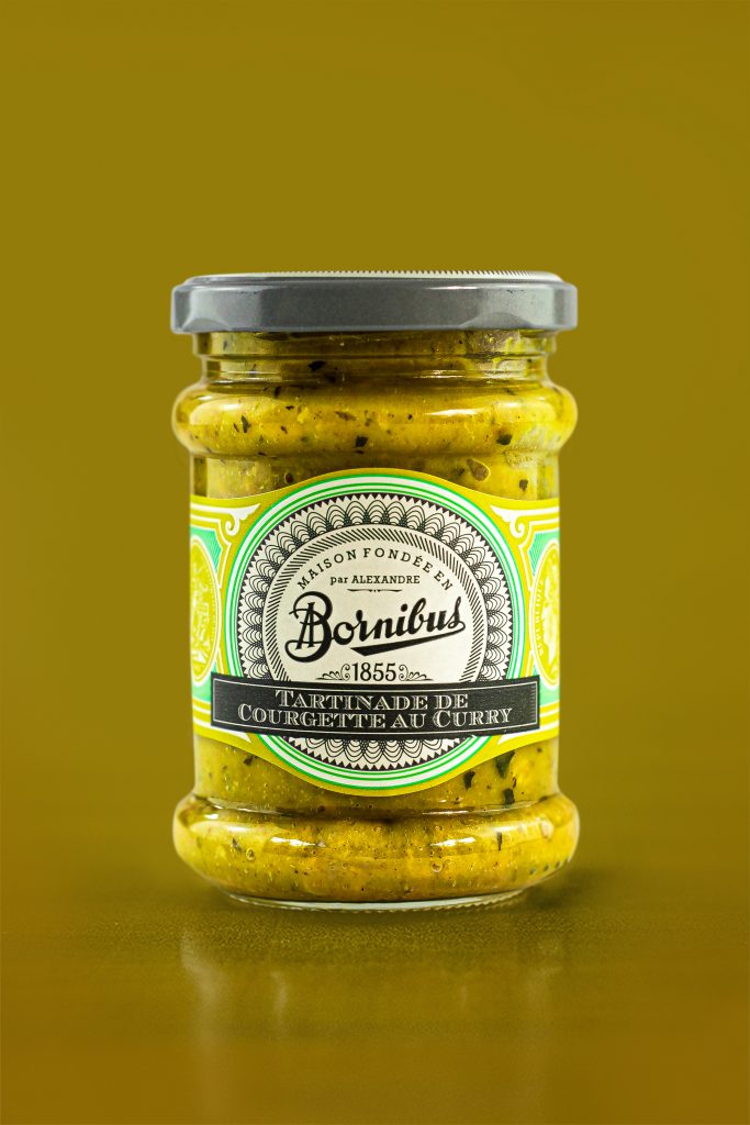 Bornibus 2022 - Tartinades courgette au curry