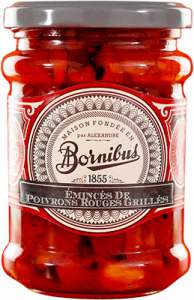 BS1816 Eminces de poivrons rouges