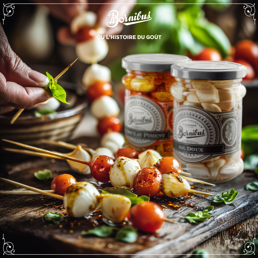 BS1818-BS1819---Recette-Gourmet-Express--Mini-brochettes-de-mozzarella,-tomates-cerises-&-ail-doux-Bornibus-1
